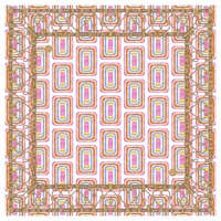 Tapis de Mahjong en Caoutchouc Imprimé Moderne Antidérapant pour Jeux de Poker et de Mahjong