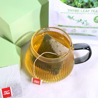 Thé détoxifiant sans caféine pour le soutien pulmonaire avec feuille de molène, ginseng, sureau, gingembre, thym - Sachet de thé naturel pour des poumons clairs