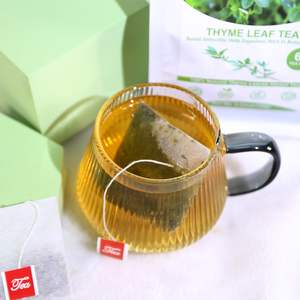 Thé de soutien pulmonaire détox sans caféine avec feuille de molène Ginseng <span class=keywords><strong>Sureau</strong></span> gingembre Thym-Sachet de thé naturel pour poumons clairs - Product Image 3
