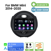 Écran Android 11 MEKEDE avec RDS AM FM pour voiture, vidéo pour BMW MINI COOPER F54 F55 F56 F60 2014-2020, lecteur multimédia