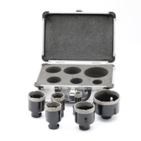 Naili Tools Foret diamanté à queue M14, diamètre de queue 6 mm, longueur de travail 35 mm, longueur totale 60 mm, pour perçage de zinc