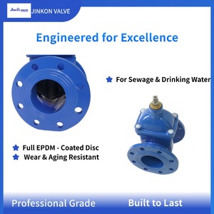 วาล์วประตูแบบซีลนุ่มหน้าแปลนมาตรฐานเยอรมัน |   ตัวกระตุ้นไฟฟ้าเป็นอุปกรณ์เสริม |   วาล์วน้ำไฟฟ้าควบคุมอัตโนมัติ DN100 PN16 - Product Image 3