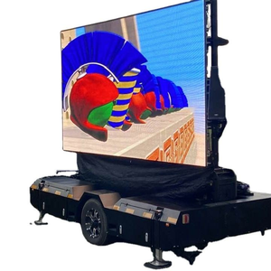 IP65 Outdoor Mobile Advertising Trailer LED Display Wireless Remote Portable Vehicle Billboard Screen For Roadshow - Product Image 2