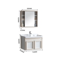 Miroir pivotant de haute qualité, 40mm, pour salle de bains, placard de toilette, dimensions de placard, lumières led armoire avec rangement