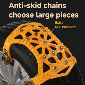 Nuevas cadenas de neumáticos de <span class=keywords><strong>nieve</strong></span> antideslizantes universales OEM <span class=keywords><strong>para</strong></span> ruedas de prevención de barro efectivas de invierno <span class=keywords><strong>para</strong></span> clima nevado - Product Image 2