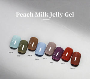 IBD Peach Milk Jelly <strong>Gel</strong> Wholesale 15ml Professional UV LED Nail <strong>Gel</strong> 8 Colors High Quality Soak OEM/ODM Poly Nails Supplies - Product Image 4