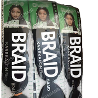 BELEZA 1 #   Offre Spéciale – Tresses Jumbo Africaines Noires Effet Vieilli, Résistantes à la Flamme à Basse Température, Yaki Braids 165g 82 Pouces – Extension de Cheveux