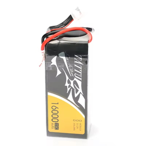 แบตเตอรี่ลิเธียมแบบชาร์จได้ Tattu 16000mAh 6S 22.2V 15C LiPo สำหรับเฮกซาคอปเตอร์ โดรนเกษตรยกของหนัก อะไหล่ขายส่ง - Product Image 2