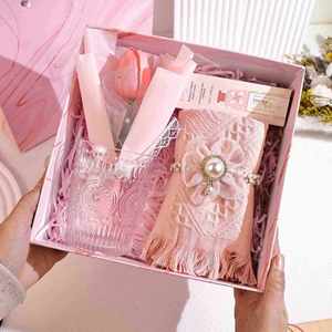 Custom Luxury Promotional Paper Silk Screen Printed High Quality Umbrella Business Christmas Bridesmaid Valentine's <b>Gift</b> <b>Sets</b> - Product Image 3