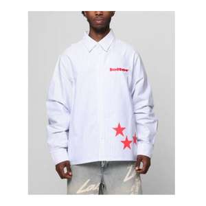 Camisa para Hombre de Primera Calidad, Manga Larga, Corte Entallado, Tejido Transpirable, Diseñada para un Estilo Diario Informal y Elegante - Product Image 1