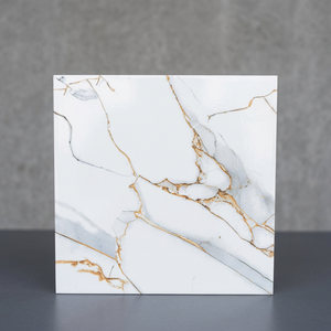 Chine Dalles de pierre de marbre polies bleu nuageux naturel et carreaux de sol en céramique numérique 300x300 pour revêtement de sol et utilisation murale - Product Image 1