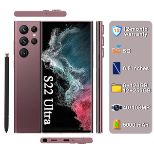 Venta al por Mayor de Teléfonos Móviles Originales de Alta Calidad <span class=keywords><strong>S22</strong></span> <span class=keywords><strong>Ultra</strong></span> <span class=keywords><strong>128GB</strong></span> [Cámara de 108MP] 100% Desbloqueados Versión Global Teléfono Inteligente <span class=keywords><strong>5G</strong></span> - Product Image 1