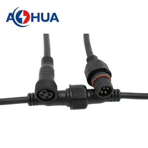 Male Female Cable Connector AOHUA LED Strip Light 2 3 4 Pin Male Female Waterproof Cable Connector Ip65