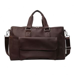 Wholesale Custom Design Luxury Weekender Duffle <b>Bag</b> Fashionable High Quality <b>Gym</b> Sports <b>Bag</b> PU Leather Travel <b>Bag</b> for <b>Men</b> - Product Image 1
