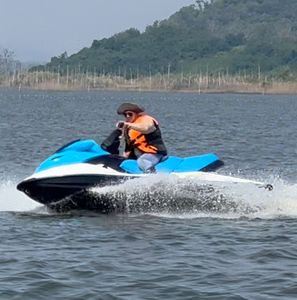 EPA-certificata nuova barca veloce in fibra di vetro 1400cc con motore 4 tempi <span class=keywords><strong>Hison</strong></span> ATV <span class=keywords><strong>Jet</strong></span> <span class=keywords><strong>Ski</strong></span> con 1400cc di capacità - Product Image 1