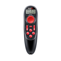HOTRC DS600 6CH 6 canales 2,4G pantalla LCD SISTEMA DE Radio transmisor control remoto y receptor PWM 6CH para barco de pesca RC
