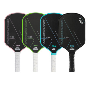 Raquette de pickleball The Pickle Area Pro T700 en fibre de carbone, approuvée par l'USAPA, design sans bordure pour adultes - Product Image 1