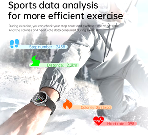 Reloj Inteligente S4 Ultra con Pantalla TFT de 1.53 Pulgadas, Rastreador GPS, Respuesta a Llamadas, Monitoreo del Sueño, Pronóstico del Tiempo, Calculadora, IP67, RDFit - Product Image 5