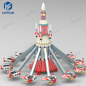 Manège d'avion en fibre de verre à autocontrôle pour enfants, pour utilisation en intérieur/extérieur dans les centres commerciaux et les milieux éducatifs - Product Image 4