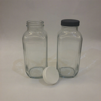 Bouchon à vis latéral nervuré en plastique PP à large ouverture 48/400 avec revêtement pour pot de crème en plastique