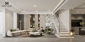 Supdesigner, Servicio de Renderizado 3D Residencial, Diseño de Interiores de Villas de Lujo Modernas, Renderizado 3D Personalizado, Diseño de Interiores para el Hogar - Product Image 3