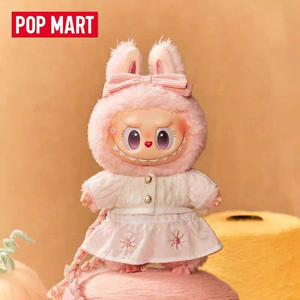 Nouveautés chaudes City Park Limited boule de fourrure fête poupée en peluche Popmart les monstres pour labubu mokoko automne chandails boîtes mystères - Product Image 2