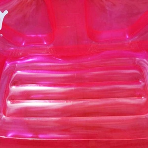 OEM/ODM PVC <b>Inflatable</b> Transparent <b>Sofa</b> 2 Person <b>Inflatable</b> Couch Blow up Chair - Product Image 5