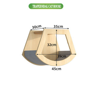 أرفف حائط للقطط مع ملعب لتسلق القط جدار لسلالم المنزل والجسر الداخلي للقطط - Product Image 5