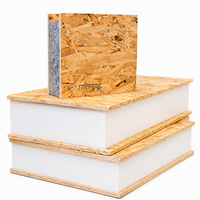 Panneau isolant structurel OSB pour les systèmes de murs et de plafonds intérieurs