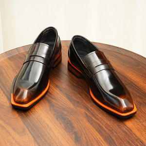 รองเท้าหนังแท้คุณภาพสูงสำหรับผู้ชาย สไตล์อ็อกซ์ฟอร์ด เหมาะสำหรับใส่ลำลอง งานแต่งงาน งานปาร์ตี้ และสำนักงาน รองเท้าหนังแต่งกายและรองเท้าอ็อกซ์ฟอร์ดสำหรับผู้ชาย - Product Image 6