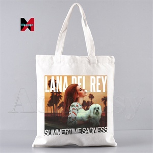 <span class=keywords><strong>Lana</strong></span> <span class=keywords><strong>Del</strong></span> <span class=keywords><strong>Rey</strong></span> drôle sac à provisions graphique fourre-tout Harajuku femmes toile sac à bandoulière femme Ulzzang Eco grande capacité - Product Image 2