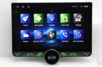 WEIJUNPRO dasbor mobil baru 11.5 inci, tombol tunggal layar sentuh navigasi GPS Multimedia Stereo Carplay DSP