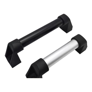 Maniglia Industriale Personalizzata Stober in Argento per Porte e Finestre, Profilo Estruso in Alluminio Modello 3205 L200/L300 - Product Image 4