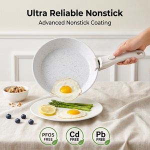 Juego de 8 Piezas de Acero al Carbono con <span class=keywords><strong>Mango</strong></span> Desmontable Antiadherente y Tapa, Compatible con Inducción, Horno y Lavavajillas - Product Image 3