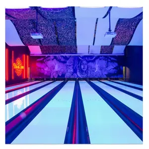 Full Glow Bowling Synthetic Lane