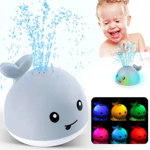 Jumon bébé jouets de <span class=keywords><strong>bain</strong></span> meilleur vendeur été baignoire douches jouets enfants baleine automatique Induction pulvérisation <span class=keywords><strong>eau</strong></span> <span class=keywords><strong>bain</strong></span> <span class=keywords><strong>jouet</strong></span> avec lumière - Product Image 1