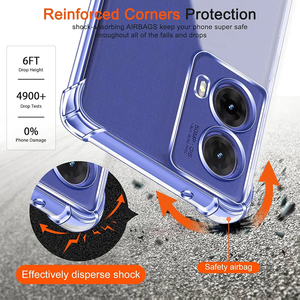 Funda de silicona suave a prueba de golpes para Motorola G85 G84 G53 G54 G53 G52 G42 G24 G22 G72 G32 G33 G30 G14 G15 <span class=keywords><strong>G8</strong></span> G9 G7 Plus Power Clear - Product Image 2
