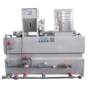 Tratamiento de aguas residuales Máquina dosificadora de polímeros Sistema dosificador automático