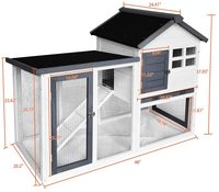 Niche portable pour chat, accessoire d'extérieur, cabine pour les animaux domestiques, adapté aux petits animaux
