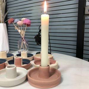 Porte-<span class=keywords><strong>bougie</strong></span> en céramique chandelier candélabres mariages centre <span class=keywords><strong>de</strong></span> <span class=keywords><strong>Table</strong></span> Centro <span class=keywords><strong>de</strong></span> Mesa porte-<span class=keywords><strong>bougie</strong></span> en céramique plaque chauffante - Product Image 5