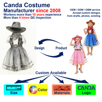 Costume de Fête Western pour Enfants : Tenue de Sheriff ou Cowgirl avec Chapeau et Accessoires – Fournisseur Direct Usine OEM/ODM