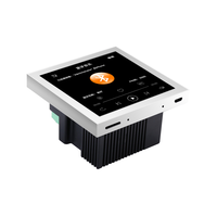 Lecteur de musique d'ambiance à écran tactile de 4 pouces, produits de système de maison intelligente, WIFI, Bluetooth, stéréo, home cinéma, amplificateur mural