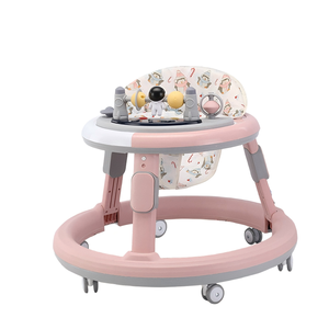 Andador Ajustable para Bebé, Anti-Vuelco, Anti-Piernas en O, con Juguete Musical, Andador Plegable para <span class=keywords><strong>el</strong></span> Aprendizaje de Niños Pequeños de 6 <span class=keywords><strong>a</strong></span> 18 <span class=keywords><strong>Meses</strong></span> - Product Image 2