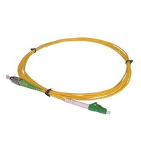 Cable de Conexión de Fibra Óptica LC/APC FTTH, Cable de Puente de 90 Grados, 3 m, Cable de Conexión Interior FC