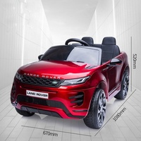 Lisanslı Range Rover Büyük 2 Kişilik 12V Akülü Çocuk Elektrikli Binilebilir Araba Pedal ve Tekerlek Güçlü Oyuncak Toptancılar İçin