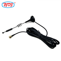 Antena SMA Macho 2.4G 7DBI con Base Magnética y Cable RG174 de 3 Metros