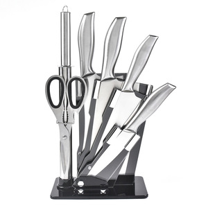 Juego de Cuchillos de Cocina Sunland New Premium de 6 Piezas, Estilo Japonés, Ultra Afilados, Totalmente de Acero Inoxidable, Sostenibles - Product Image 4