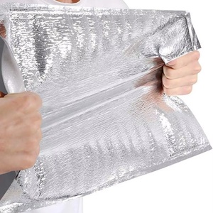 Sac isotherme en aluminium imprimé sur mesure, sac isotherme réutilisable pour aliments, sac isotherme pour le déjeuner, emballage alimentaire - Product Image 3