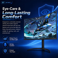 Monitor de Juegos Curvo OEM R&E de 24/27/32/34/49 Pulgadas, 2K/4K, 240Hz, 1ms de Tiempo de Respuesta, Panel IPS/VA, Diseño sin Marco Negro, Adaptativo