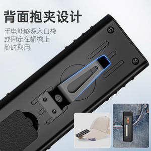 Lampe torche EDC avec base magnétique, rechargeable par USB-C, 1000 mAh, lumière LED blanche pour le camping en extérieur et le travail - Product Image 6